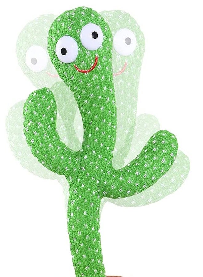 DISILA TRADERS Presents Dancing Cactus Toy/Dancing Cactus Plush Toy, Dancing Cactus Toys/Talk and Mimic Toy with Light and Music for Kids.(Pack of 1). Gift Toys. - Image 3